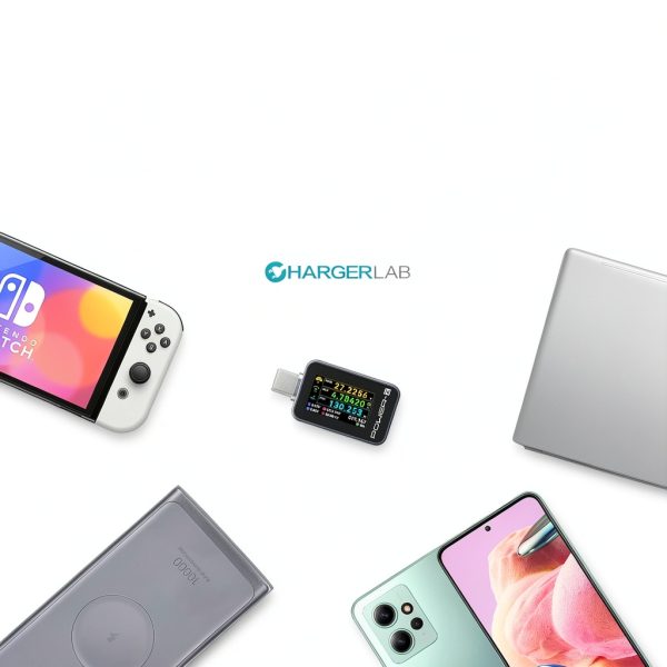 ChargerLAB USB-C Power Meter 240W Tester with 1.14" Color Display-5