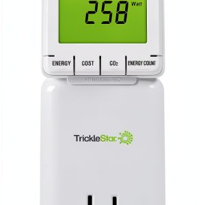 TrickleStar Power Meter Modern Battery‑Powered Energy Monitor TS-PIEM-0