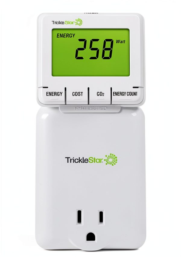TrickleStar Power Meter Modern Battery‑Powered Energy Monitor TS-PIEM-0