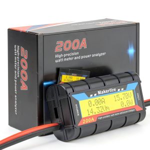 Makerfire Industrial Power Meter Digital Monitor 3.35x1.69x0.98in-0