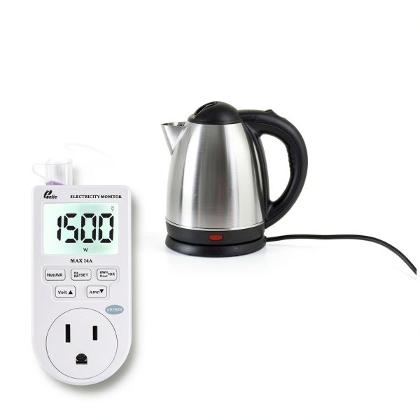 Kilowatt Meter Poniie PN1500 Portable High Precision Energy Monitor-3