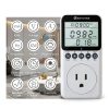 KETOTEK Power Monitor Plug with LCD Display and Alarm-1