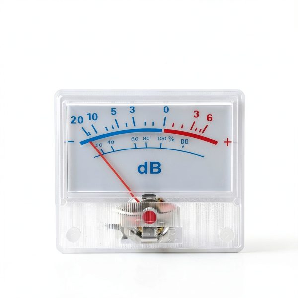 Walfront VU Meter with Pointer Dial High Accuracy ABS Design-2