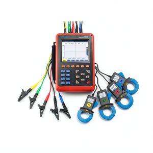 ETCR Power Quality Analyzer 4-Channel Portable Power Meter with-0