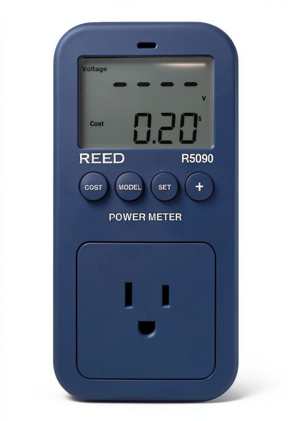 Global Test Supply Power Meter R5090 Dual LCD Energy Cost Calculator-0