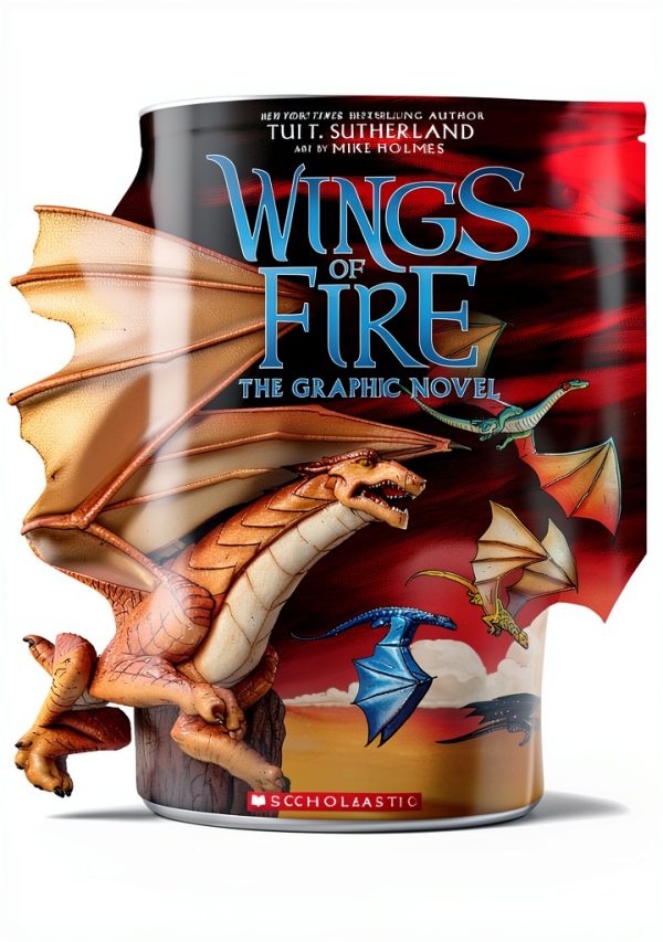 Wings of Fire Graphix Book 1 - Dragon Adventure Graphic Novel for Kids-0