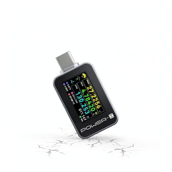 ChargerLAB USB-C Power Meter 240W Tester with 1.14" Color Display-4