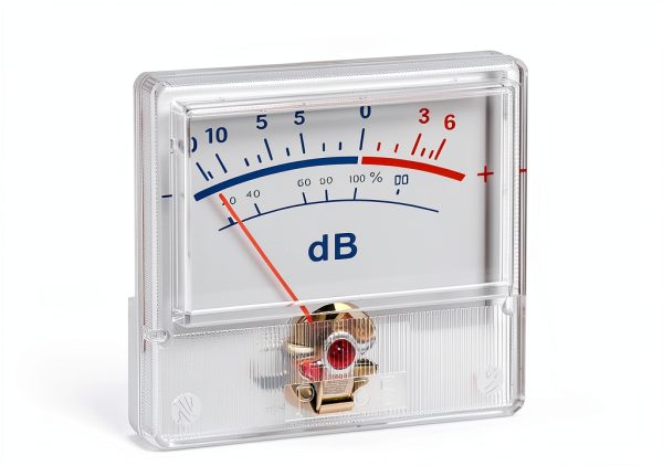 Walfront VU Meter with Pointer Dial High Accuracy ABS Design-3