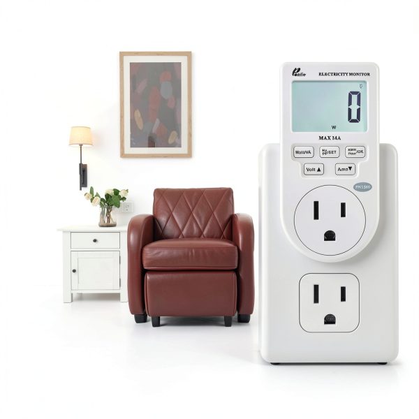 Kilowatt Meter Poniie PN1500 Portable High Precision Energy Monitor-2