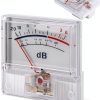 Walfront VU Meter with Pointer Dial High Accuracy ABS Design-5