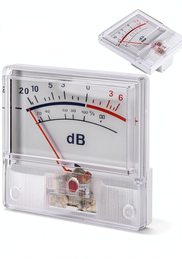 Walfront VU Meter with Pointer Dial High Accuracy ABS Design-5