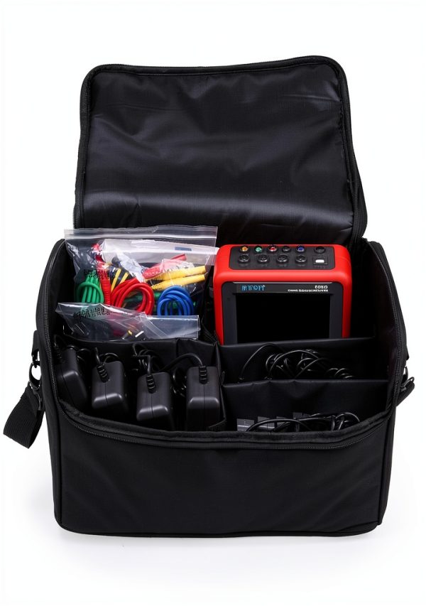 ETCR Power Quality Analyzer 4-Channel Portable Power Meter with-6