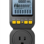 Spartan Power Electricity Usage Monitor SP-PM120 15A 1800W Black-0