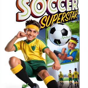 Stone Arch Jake Maddox Soccer Graphic Novel Illustrated Kids Book-0
