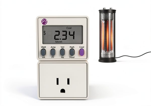 Kill A Watt P4498 Light Gray Power Meter with 2‑Inch Display-4