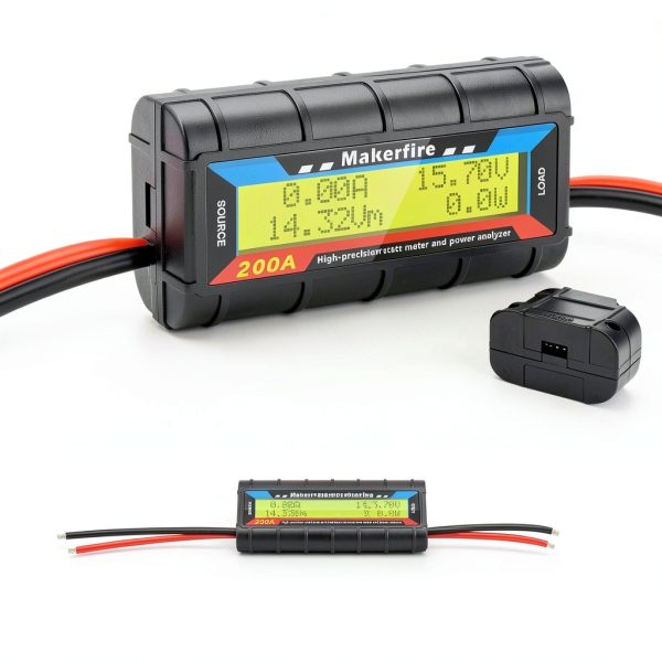 Makerfire Industrial Power Meter Digital Monitor 3.35x1.69x0.98in-2