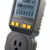 Spartan Power Electricity Usage Monitor SP-PM120 15A 1800W Black-3