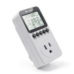 KETOTEK Power Monitor Plug with LCD Display and Alarm-0