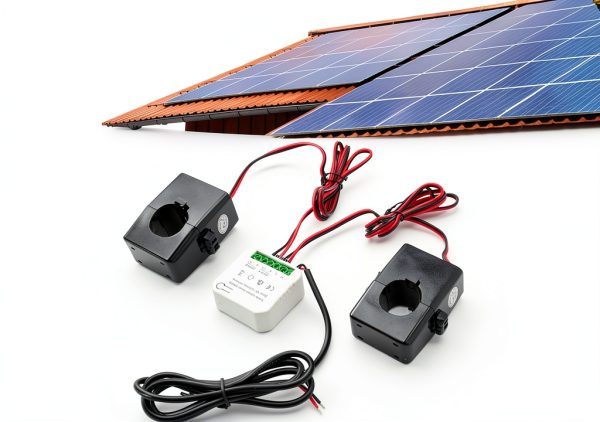 WALFRONT Energy Monitor Single Phase Power Meter with Dual 200A CT-2