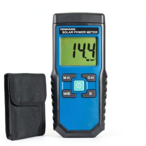 Tenmars TM206 Digital Solar Power Meter 2000 W/m² with BTU Conversion-0