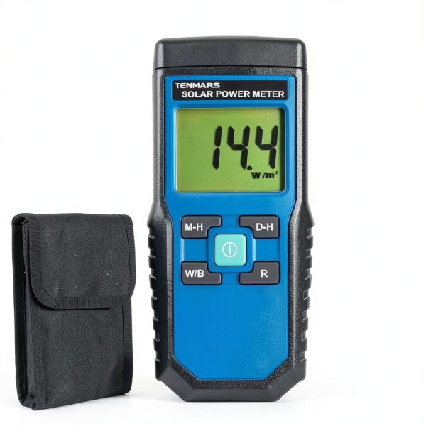 Tenmars TM206 Digital Solar Power Meter 2000 W/m² with BTU Conversion-0