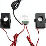 WALFRONT Energy Monitor Single Phase Power Meter with Dual 200A CT-0