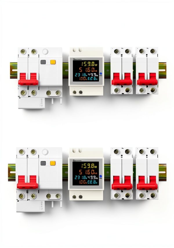 Energy Meter KETOTEK Single Phase AC 40-300V 100A LCD Power Monitor-3