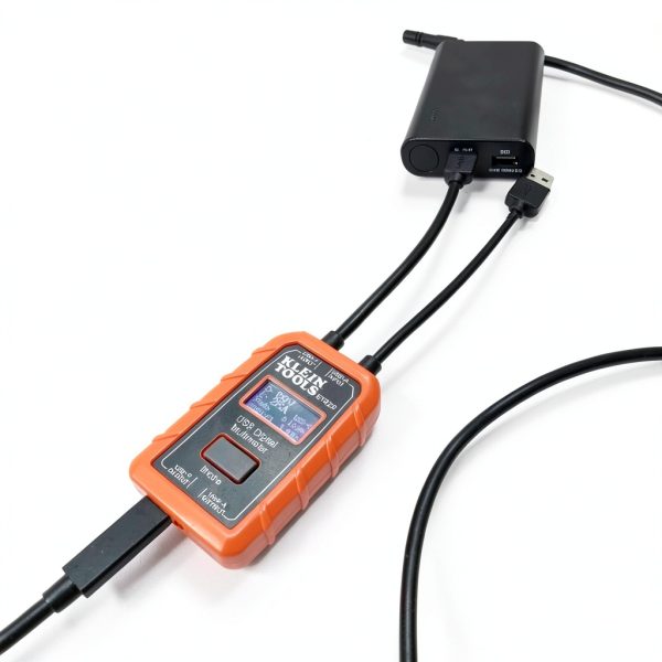 Klein Tools USB Power Meter ET920 Dual-Port Voltage and Current Tester-5