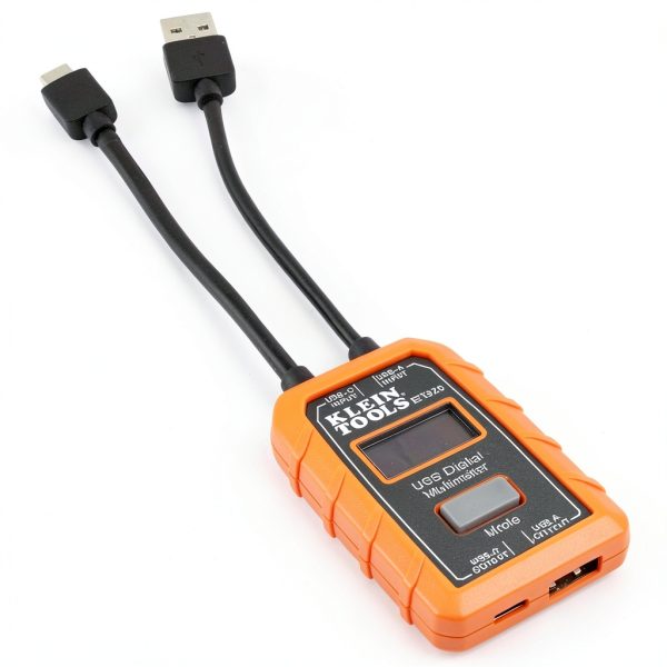 Klein Tools USB Power Meter ET920 Dual-Port Voltage and Current Tester-4
