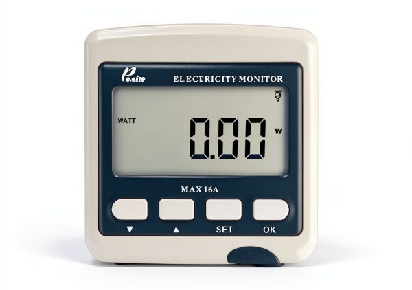 PN2000 Plug-in Kilowatt Electricity Usage Monitor Electrical Power Consumption Watt Meter Tester-1