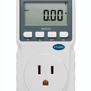 PN2000 Plug-in Kilowatt Electricity Usage Monitor Electrical Power Consumption Watt Meter Tester-0