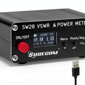 Surecom SW-28HF Mini V.S.W.R. Power Meter 1.5-60MHz 120W-0