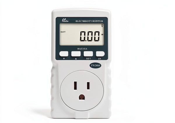 PN2000 Plug-in Kilowatt Electricity Usage Monitor Electrical Power Consumption Watt Meter Tester-2