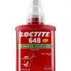 Loctite 21444 648 50ml Press Fit High Strength Rapid Cure Retaining Compound Bottle-0