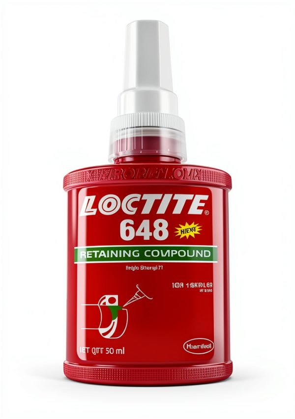 Loctite 21444 648 50ml Press Fit High Strength Rapid Cure Retaining Compound Bottle-0