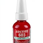 Loctite Retaining Compound, 10 mL, Red-0